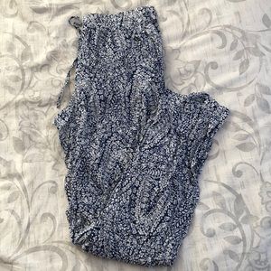 J Crew floral pants